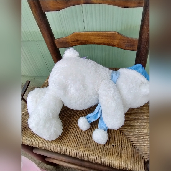 ÷Baby Gund Polar Bear White Bear, Personalized My First Christmas Baby Gift - Picture 5 of 12